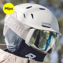 2526 스미스 보드 스키 헬멧 넥서스 밉스 - 매트 초크/슬레이트 (SM25NMH-MC/S)