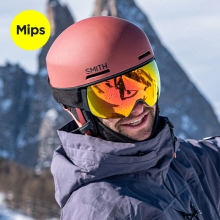 2526 스미스 보드 스키 헬멧 메소드 프로 밉스 - 매트 아이언우드 (SM25METPMH-MI)