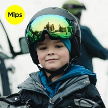 2526 스미스 아동용 보드 스키 헬멧 서베이 밉스 - 매트 블랙 (SM25SURMH-MBGM)