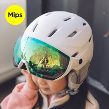 2526 스미스 아동용 보드 스키 헬멧 서베이 밉스 - 매트 화이트 (SM25SURMH-MWGM)