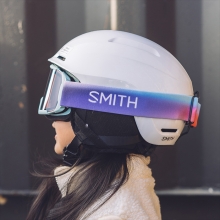 2526 스미스 아동용 보드 스키 헬멧 글라이드 - 화이트 (SM25SGJH-WH)