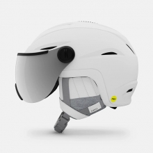 2526 지로 여성용 보드 스키 아시안핏 바이저 헬멧 에센스 밉스 - 매트 화이트 (GR25ESSMAF-MW)