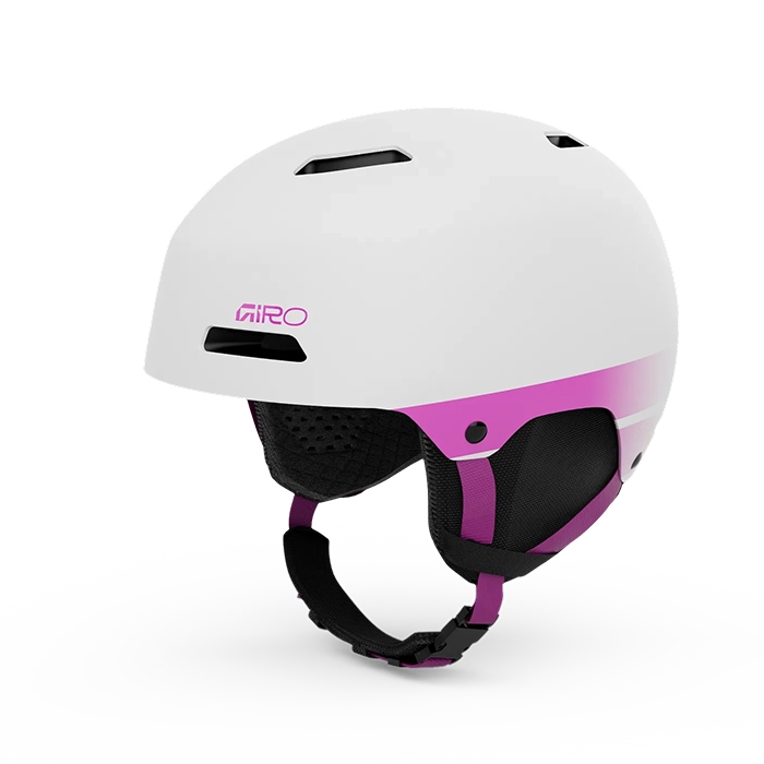 2526 지로 스노우보드 헬멧 렛지 FS - 매트 화이트 / 핑크 (GR25LEDFS-MW/P)