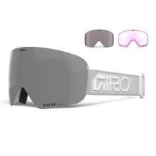 2526 지로 스노우보드 고글 컨투어 아시안핏 - 화이트 워드마크 / 렌즈 : VIV 오닉스/VIV INF (7171793)