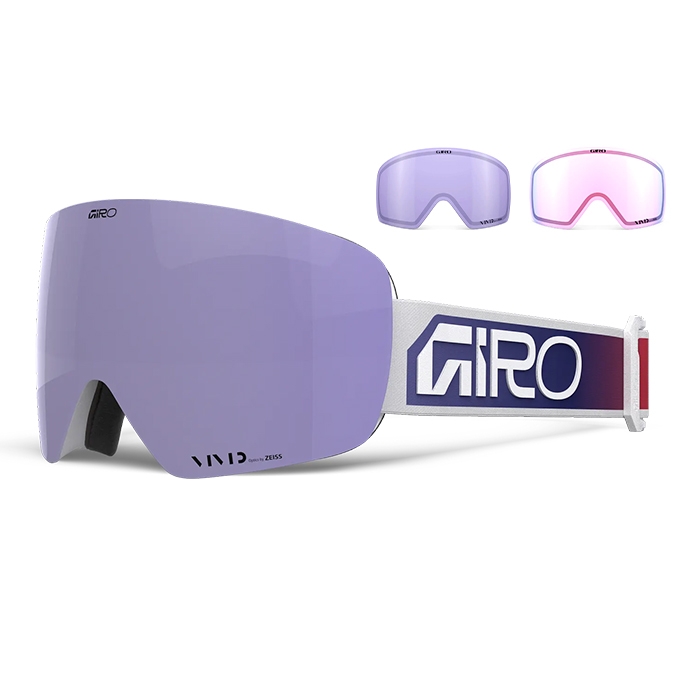 2526 지로 스노우보드 고글 컨투어 아시안핏 - 화이트 페이디드 / 렌즈 : VIV 헤이즈/VIV INF (7171778)