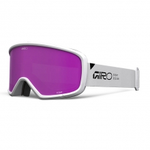 2526 지로 보드 스키 고글 스텀프 아동용 - 화이트 워드마크 / 렌즈 : 앰버 핑크 (7172179)