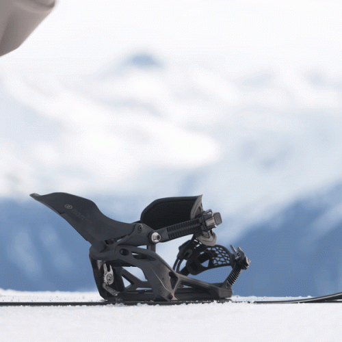 2526 니데커 카본 슈퍼매틱 스노우보드 바인딩 - 블랙 (N.25.BNU.SPC.BK)