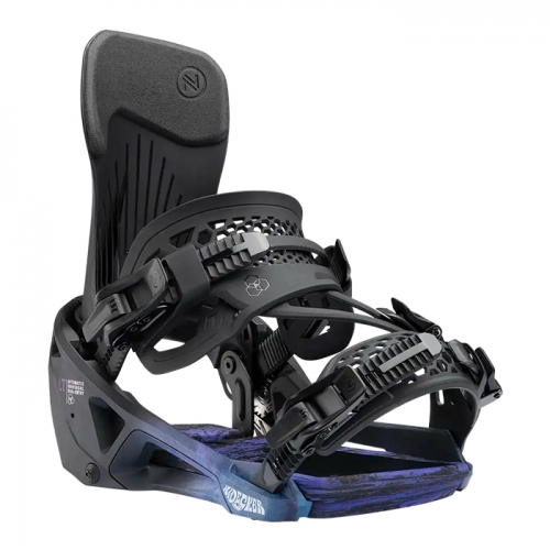 2526 니데커 라이트닝 슈퍼매틱 스노우보드 바인딩 - 바이오 블랙 (N.26.BNU.SPL.C5)