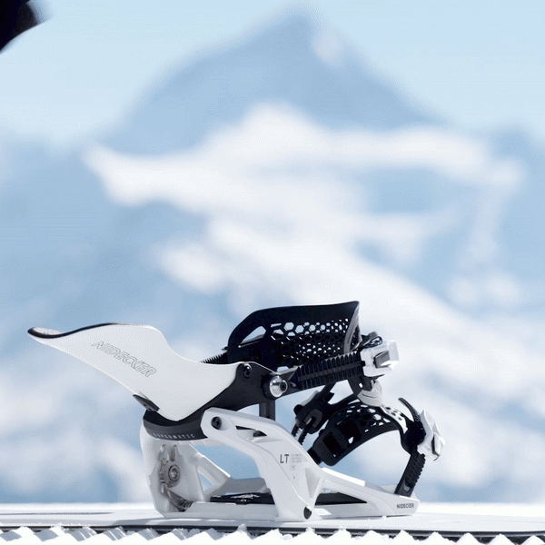 2526 니데커 라이트닝 슈퍼매틱 스노우보드 바인딩 - White (N.26.BNU.SPL.WH)