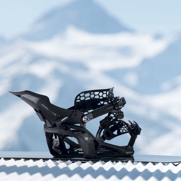 2526 니데커 오리지널 슈퍼매틱 스노우보드 바인딩 - 블랙 (N.26.BNU.SPM.BK)