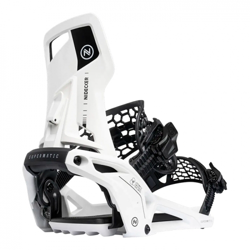 2526 니데커 오리지널 슈퍼매틱 스노우보드 바인딩 - 화이트 (N.26.BNU.SPM.WH)