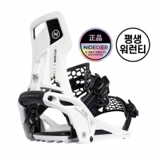 2526 니데커 오리지널 슈퍼매틱 스노우보드 바인딩 - 화이트 (N.26.BNU.SPM.WH)