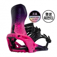 2526 Nidecker Lt Supermatic Binding - Magma (니데커 Lt 슈퍼매틱 스노우보드 바인딩)