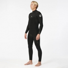 립컬 남성용 웻슈트 다운패트롤 4/3미리 백집 - 블랙 (E 15AMFS0090)