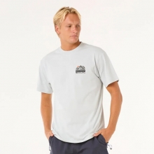 립컬 남성용 티셔츠 반팔티 베이퍼쿨 서치 트렉 - 아이스 그레이 (0K6MTE3273)