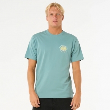 립컬 남성용 티셔츠 반팔티 데이즈드 - 블루 라군 (0OFMTE3038)