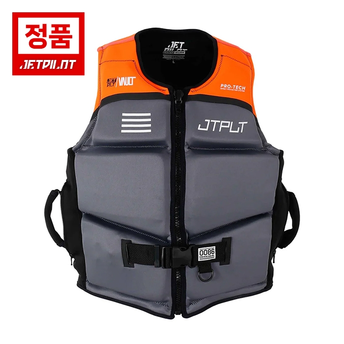 2025 젯파일럿 구명조끼 RX볼트 프로텍 베스트 제트스키용 (JA24288D-CHAR/ORG)