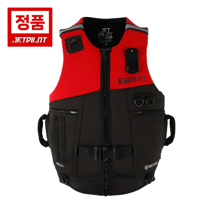 2025 젯파일럿 남성용 구명조끼 벤쳐 베스트 제트스키용 (JA24218V-RED/L50)