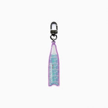 리더핀 프리다이빙 스노클링 바이핀 키링머메이드 - 실버핑크