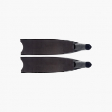 리더핀 프리다이빙 스노클링 카본 파이버 바이핀 - 블랙 풋포켓 롱핀