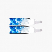 리더핀 프리다이빙 스노클링 잉크 바이핀 - 화이트 풋포켓 롱핀