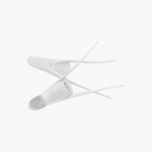 리더핀 프리다이빙 스노클링 롱윙 - 화이트 풋포켓 어셈블리 세트 포함