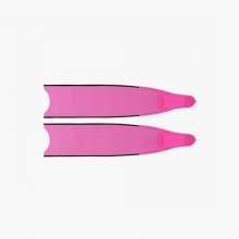 리더핀 프리다이빙 스노클링 핑크 아이스 바이핀 - 핑크 풋포켓 롱핀