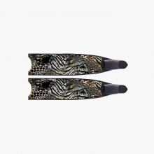 리더핀 프리다이빙 스노클링 스킨 바이핀 - 블랙 풋포켓 롱핀