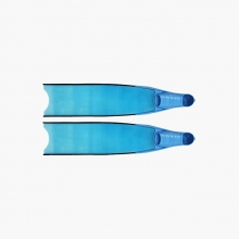 리더핀 프리다이빙 스노클링 블루 아이스 바이핀 - 블루 풋포켓 롱핀