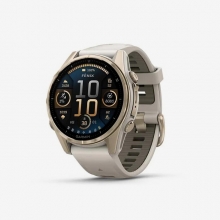 가민 프리다이빙 컴퓨터 피닉스8 43mm, 아몰레드 소프트 골드