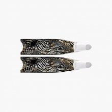 리더핀 프리다이빙 스노클링 스킨 바이핀 - 화이트 풋포켓 롱핀