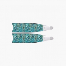 리더핀 프리다이빙 스노클링 라군 바이핀 - 화이트 풋포켓 롱핀