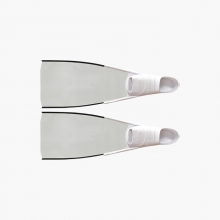 리더핀 프리다이빙 스노클링 워터웨이 바이핀 - 화이트 풋포켓 숏핀