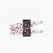 리더핀 프리다이빙 스노클링 반투명 걸스 파워 바이핀 - 화이트 풋포켓 롱핀