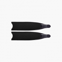 리더핀 프리다이빙 스노클링 볼케이노 바이핀 락 앤 스크래치 프로텍션 - 블랙 풋포켓 롱핀