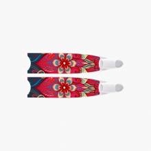 리더핀 프리다이빙 스노클링 아시아 바이핀 - 화이트 풋포켓 롱핀