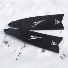 디플리 프리다이빙 스노클링 미스티 블랙 롱핀