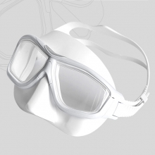브랑키아 프리다이빙 스노클링 마스크 딥아이 - 퓨어화이트