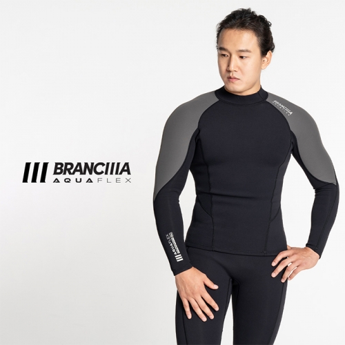 브랑키아 프리다이빙 웻슈트 아쿠아플렉스 2.2미리 상의슈트 자켓 - 투피스