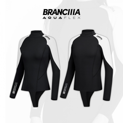 브랑키아 프리다이빙 웻슈트 아쿠아플렉스 2.2미리 상의슈트 자켓 - 투피스