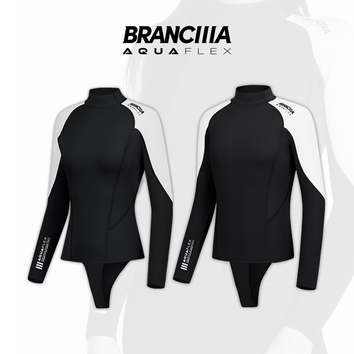 브랑키아 프리다이빙 웻슈트 아쿠아플렉스 2.2미리 상의슈트 자켓 - 투피스