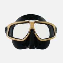 아쿠아렁 프리다이빙 스노클링 마스크 스페라엑스 - 블랙/골드