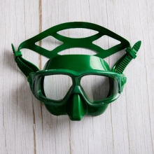 더블케이 프리다이빙 스노클링 마스크 재규어R 쉬머 - 그린
