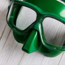 더블케이 프리다이빙 스노클링 마스크 재규어R 쉬머 - 그린