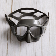 더블케이 프리다이빙 스노클링 마스크 재규어R 쉬머 - 실버