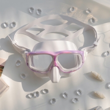 더블케이 프리다이빙 스노클링 마스크 재규어R 오로라 - 퍼플