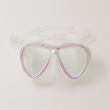 더블케이 프리다이빙 스노클링 마스크 M229 오로라 - 클리어