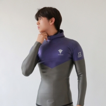 더블케이 프리다이빙 남성용 웻슈트 SCS V 투피스 슈트
