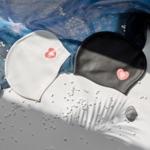 더블케이 프리다이빙 모자 실리콘 긴 머리용 수모 Mermaid