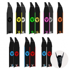 알케미 프리다이빙 스노클링 V3-30 플러스 - 마레스 엑스윙 풋포켓 롱핀